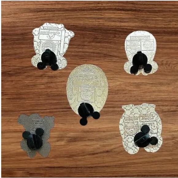 5 Minnie Mouse Disney Parks Trading Pins, Plus 2 Bonus Pins - Picture 2 of 2